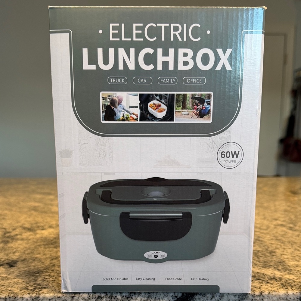Electric Lunchbox with Black Accents